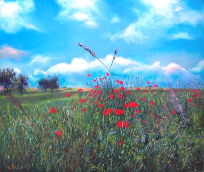 Coquelicots du Vexin — Gilles Paul Esnault