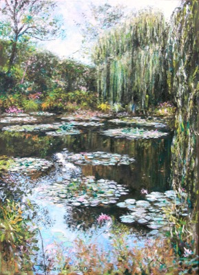 Nénuphars à Giverny — Gilles Paul Esnault