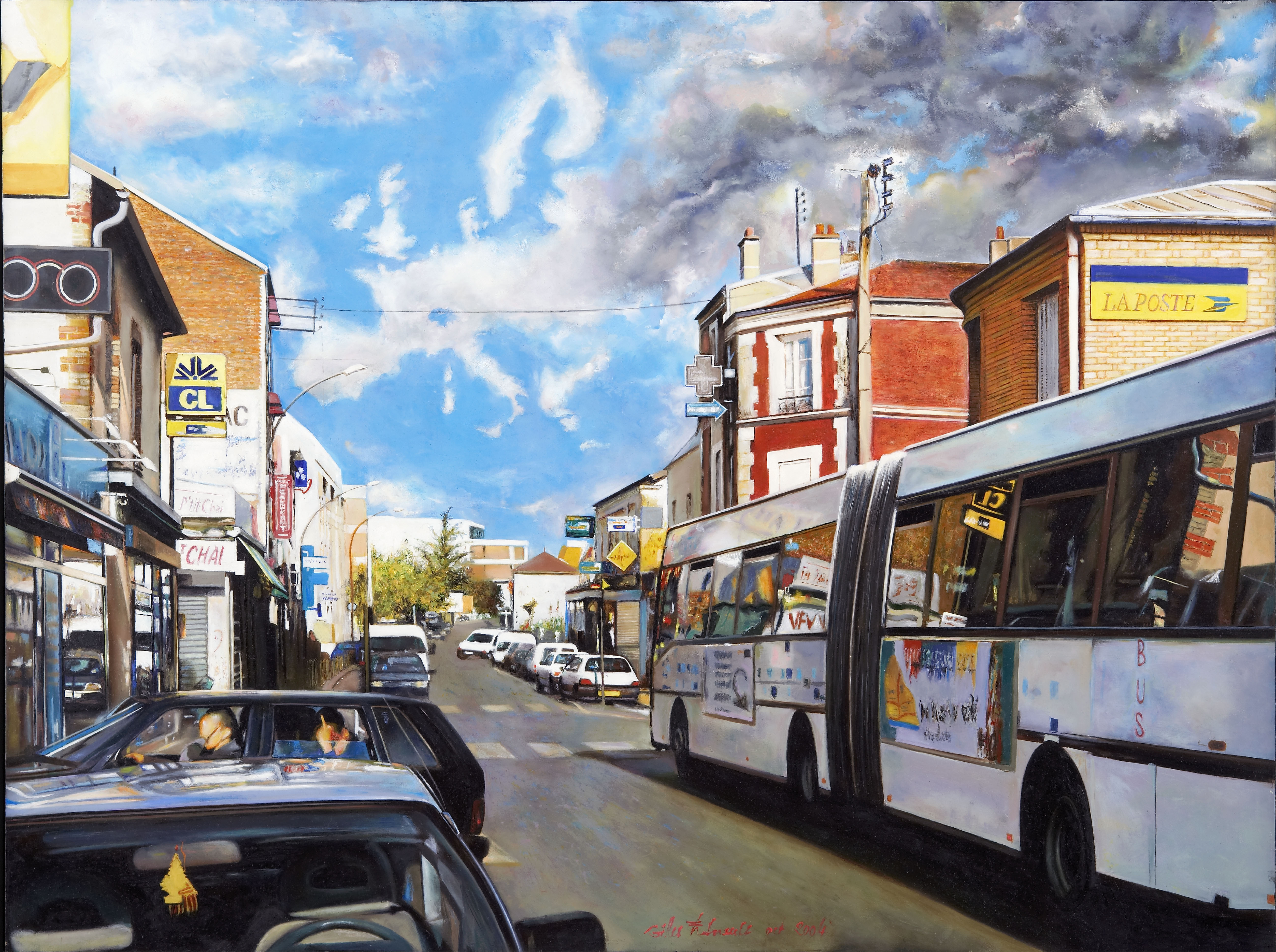 Argenteuil France Europe 2004 — Gilles Paul Esnault — 75 × 100 cm