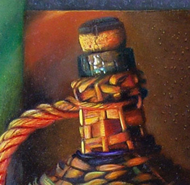 Détail — Chagrin de la bille de verre — 1