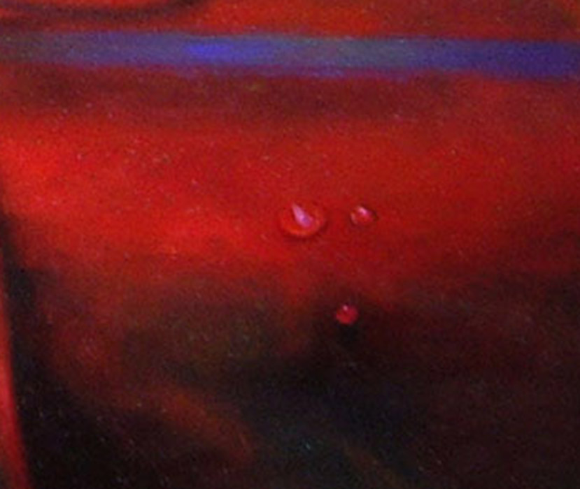 Détail — Chagrin de la bille de verre — 2