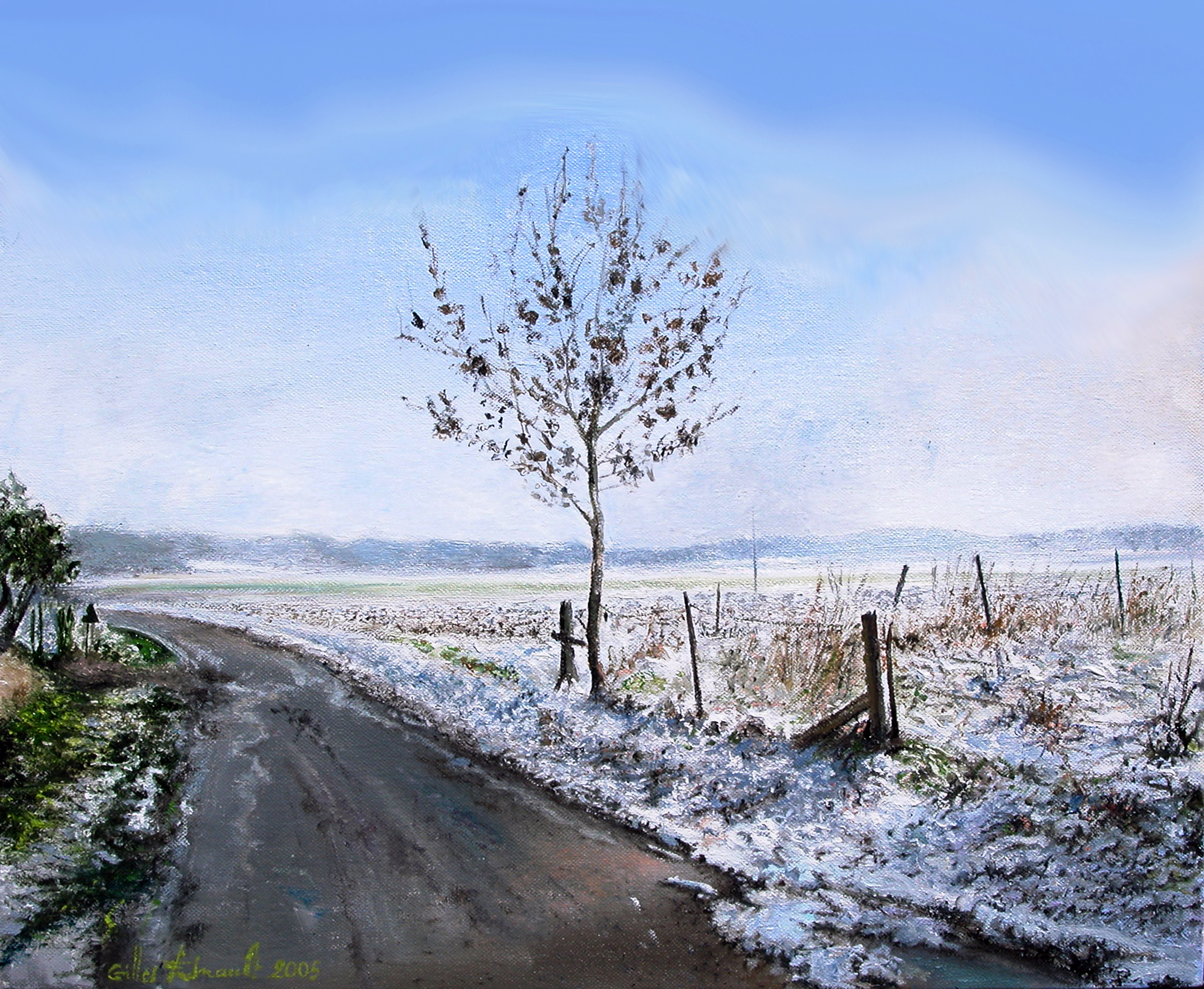 Dégel à Fours — Gilles Paul Esnault — 