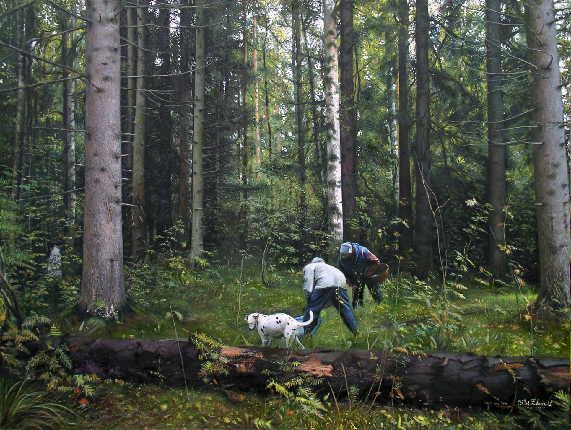 Gribnikis — Gilles Paul Esnault — 75 × 60 cm