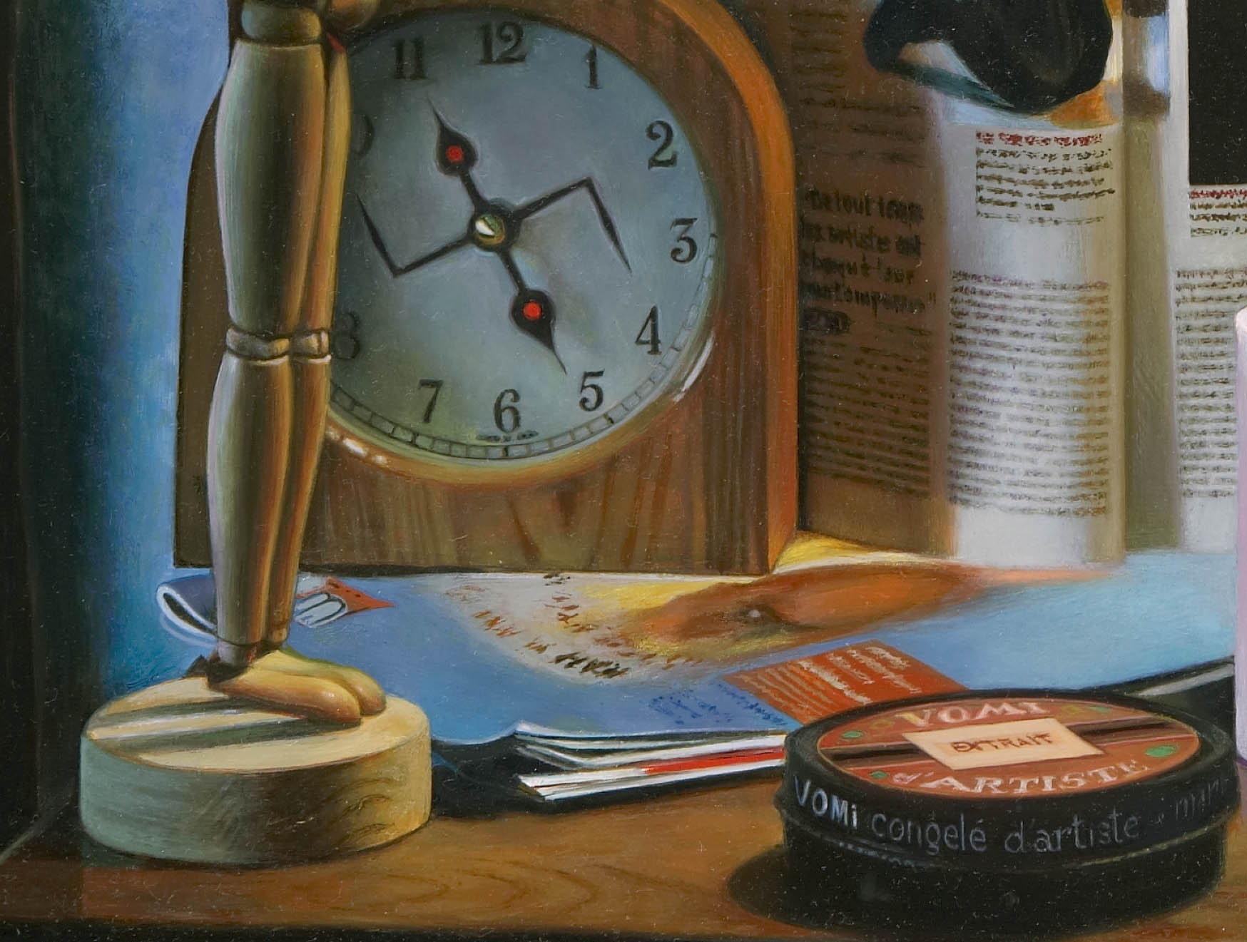 Détail — Hommage discret à l'art contemporain — 1