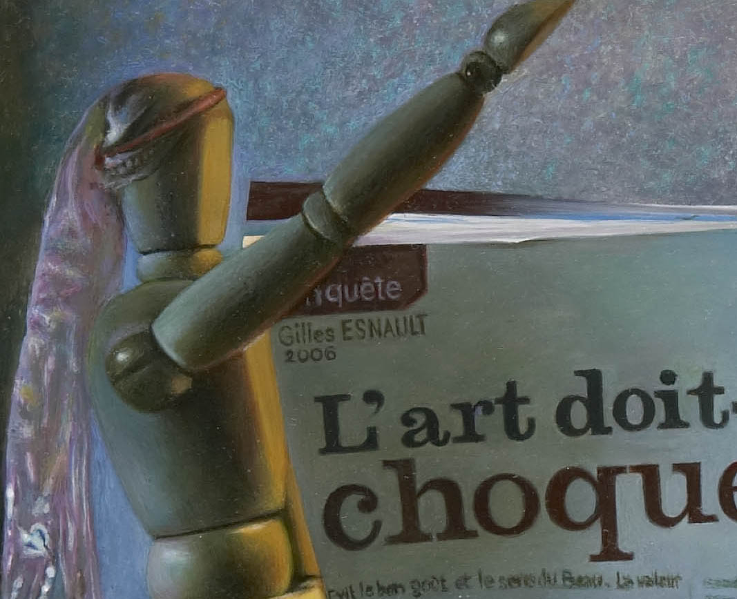 Détail — Hommage discret à l'art contemporain — 6