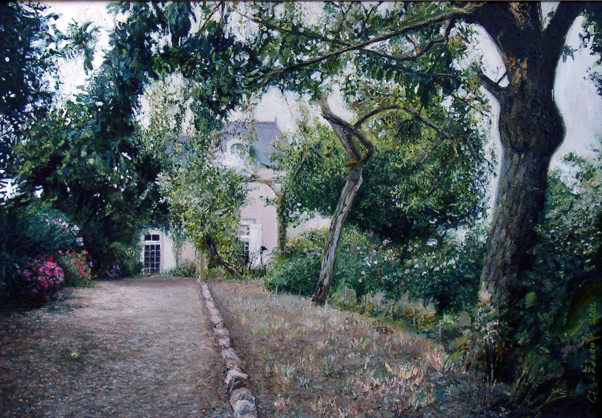 Maison de Soulaines — Gilles Paul Esnault — 40 × 60 cm