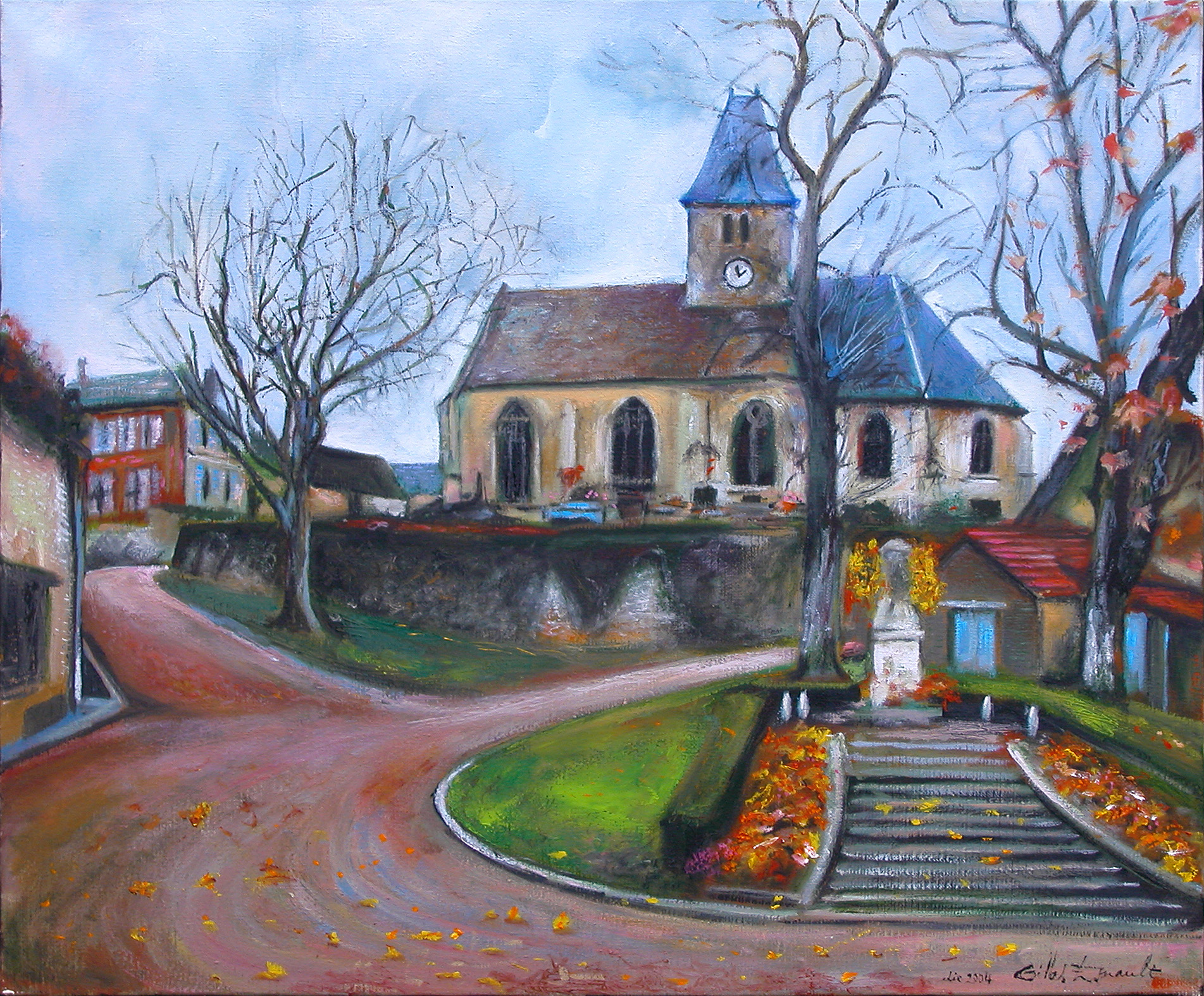 Le soldat inconnu — Gilles Paul Esnault — 61 × 50 cm