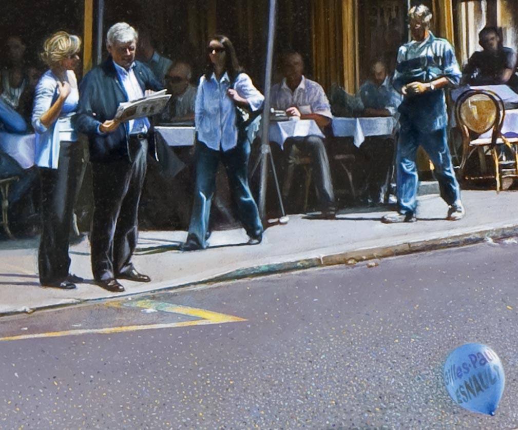 Détail — Taxis, Paris 16 — 1