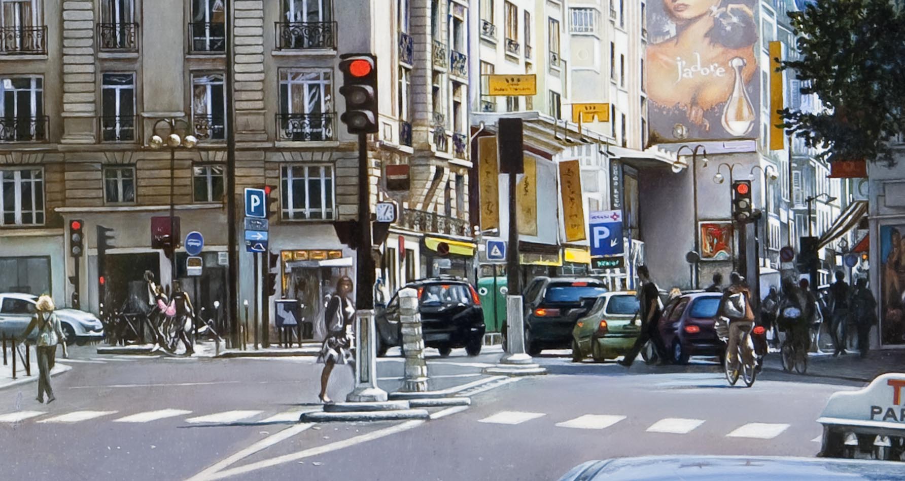 Détail — Taxis, Paris 16 — 2